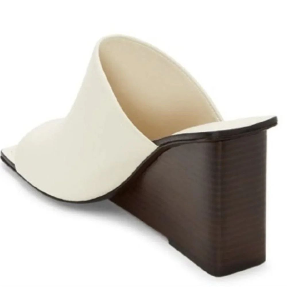MERCEDES CASTILLO Wedge 7.5 ivory